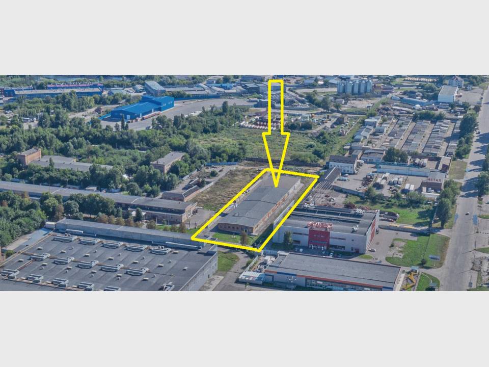 Продамо 3200 кв. під виробництво чи склади